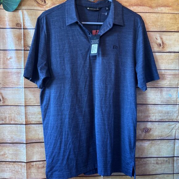 Travis Mathew The Heater Performance Polo Shirt Men's Size Medium NWT $90 - Picture 1 of 8